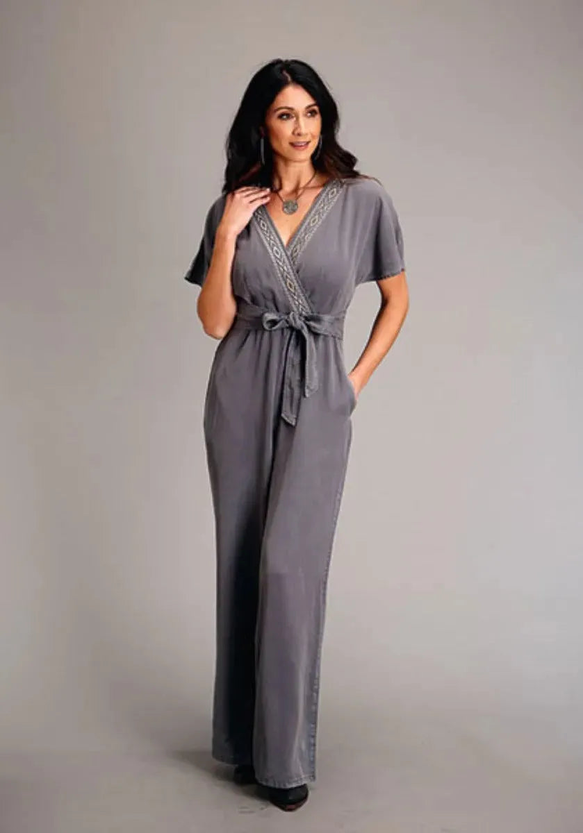 Combinaison femme Stetson en Lyocell (Gris)