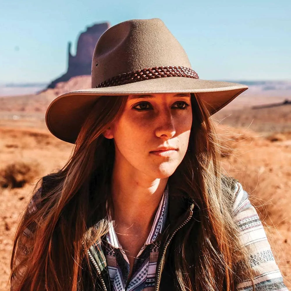 Outback South Fork - Chapeau outback en feutre de laine (Liquidation)