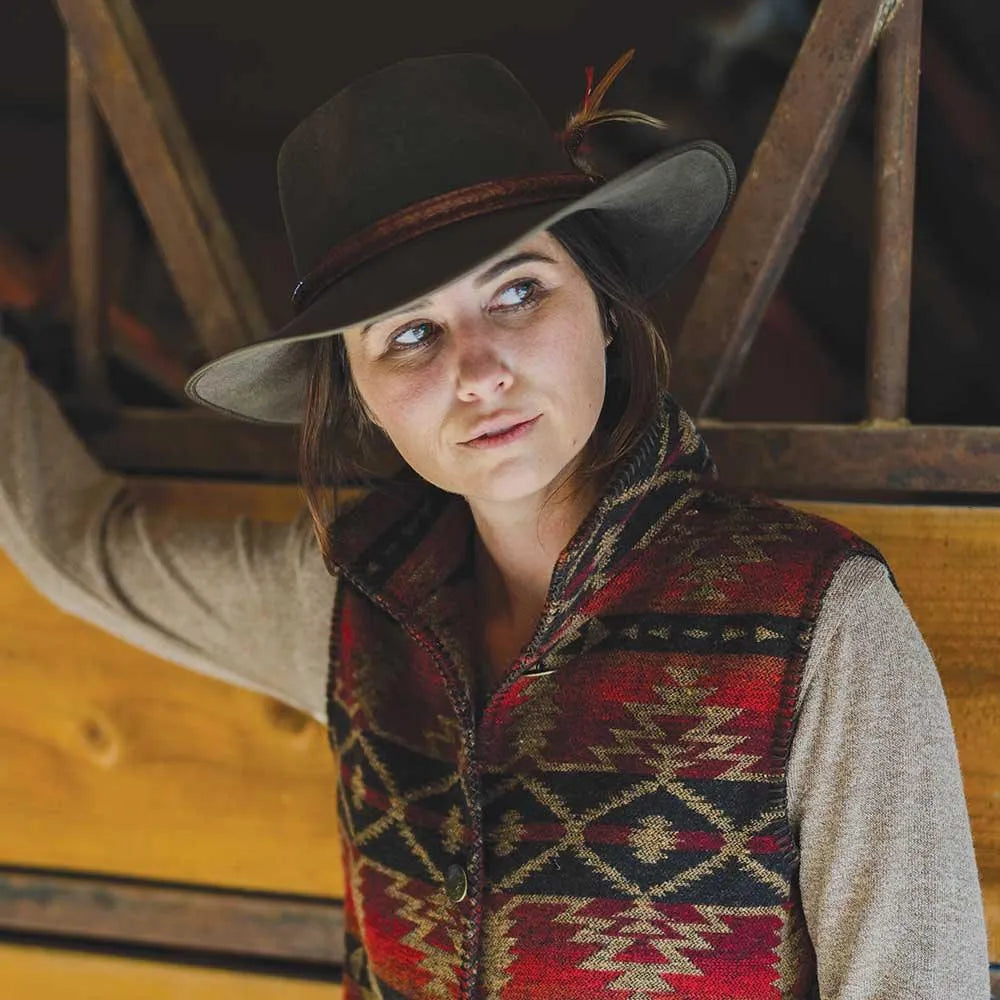 Outback Santa Fe - Chapeau Outback en feutre de laine (liquidation)