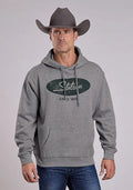 Stetson Oval Logo (Gris) - Sweat à capuche homme