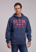 Stetson Red Philadelphia USA Logo (Bleu) - Sweat à capuche homme