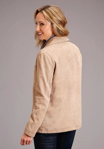 Veste en daim Stetson Spring I (Tan) - Femme