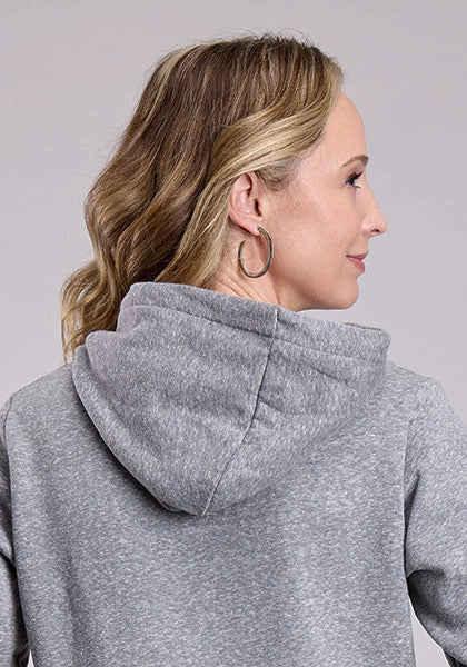 Stetson Imprimé Western (Gris) - Sweat à Capuche Femme