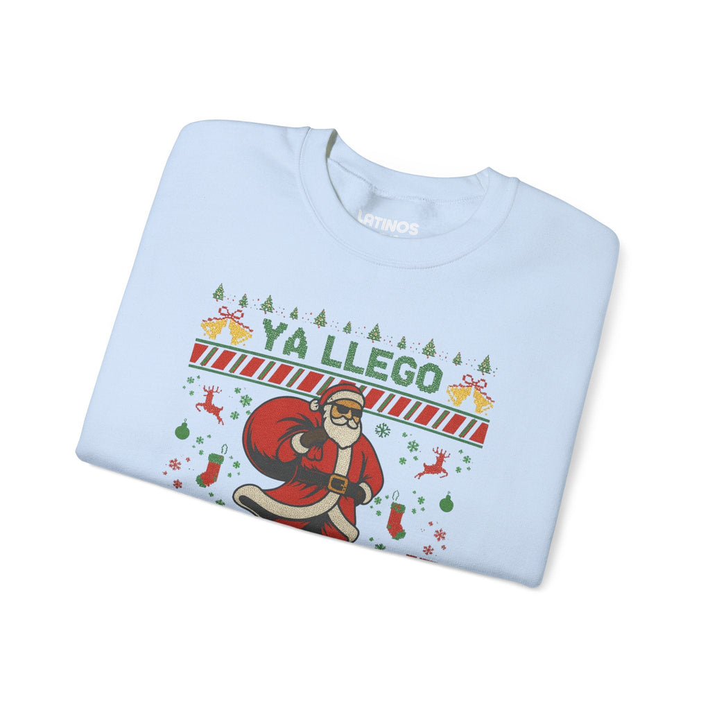 Pull Ras du Cou de Noël en Tricot « Ya Llegó Por Quien Lloraban » | Drôle Espagnol Latino | 3 Couleurs