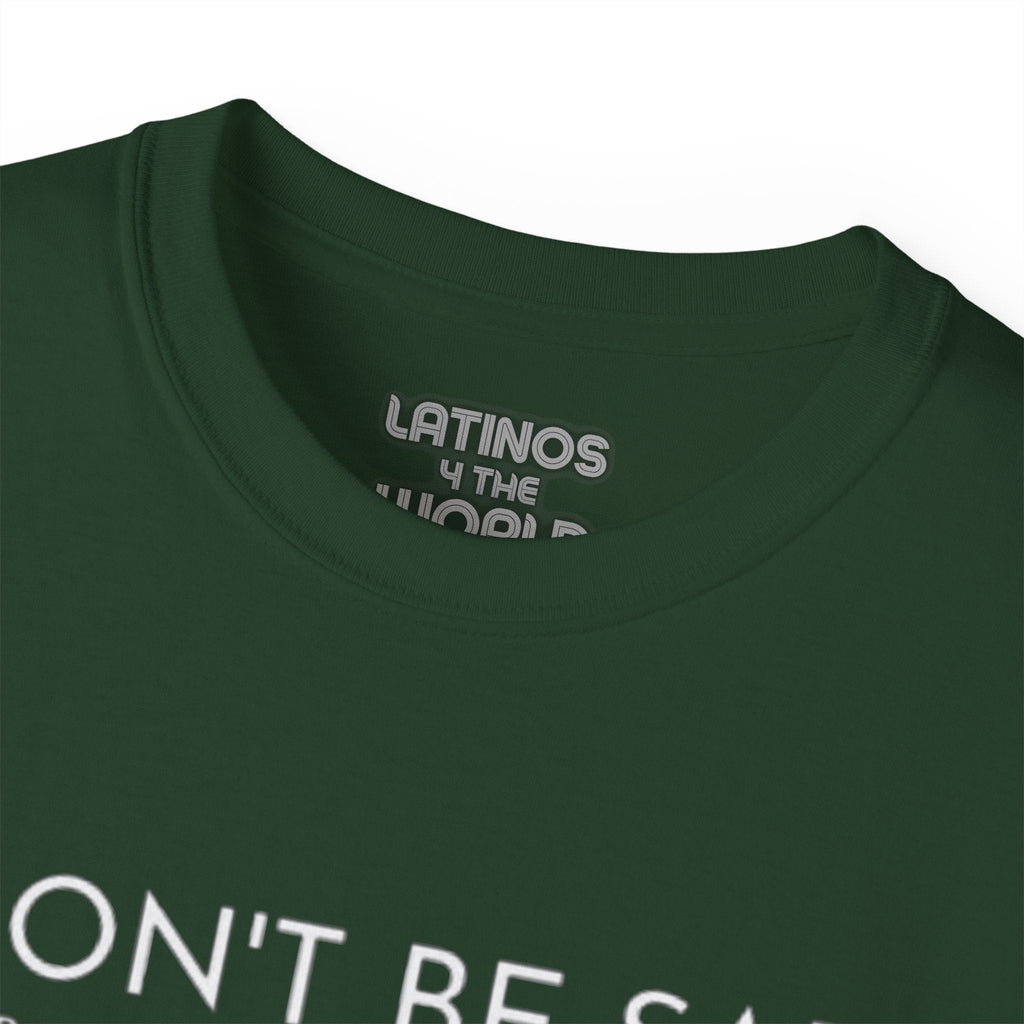Ne sois pas triste de ta Panza, donne une Chanza à l'amour-propre | T-shirt épais en coton | 4 couleurs
