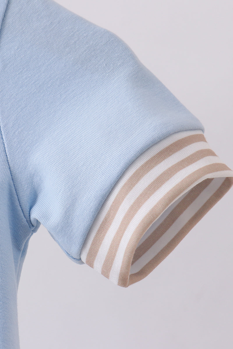 Bulgomme appliqué lapin bleu