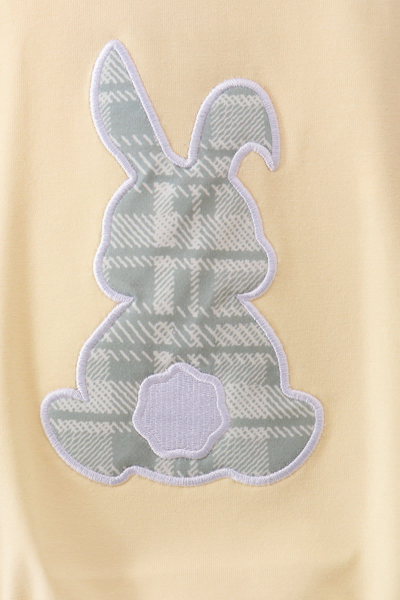Bullemosquée lapin à carreaux jaunes