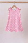 Robe à Nœud Rose