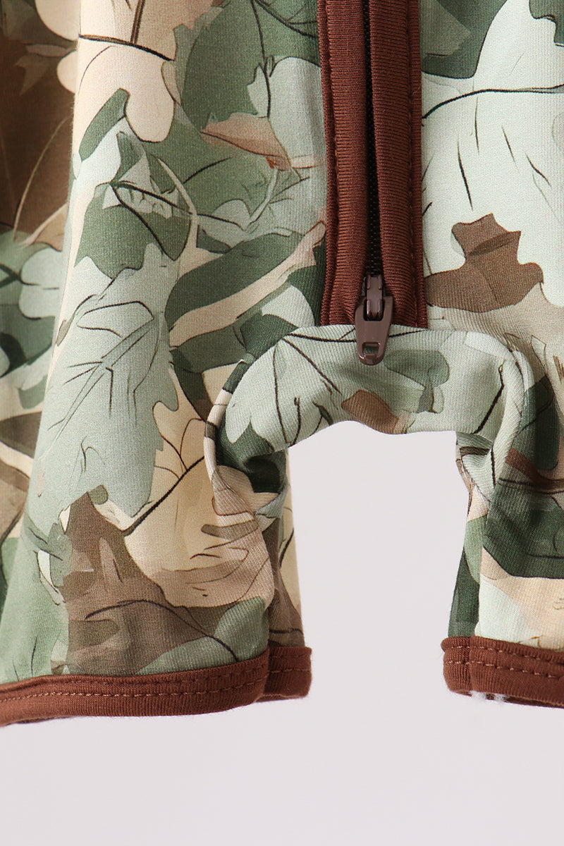 Barboteuse Camouflage Bambou
