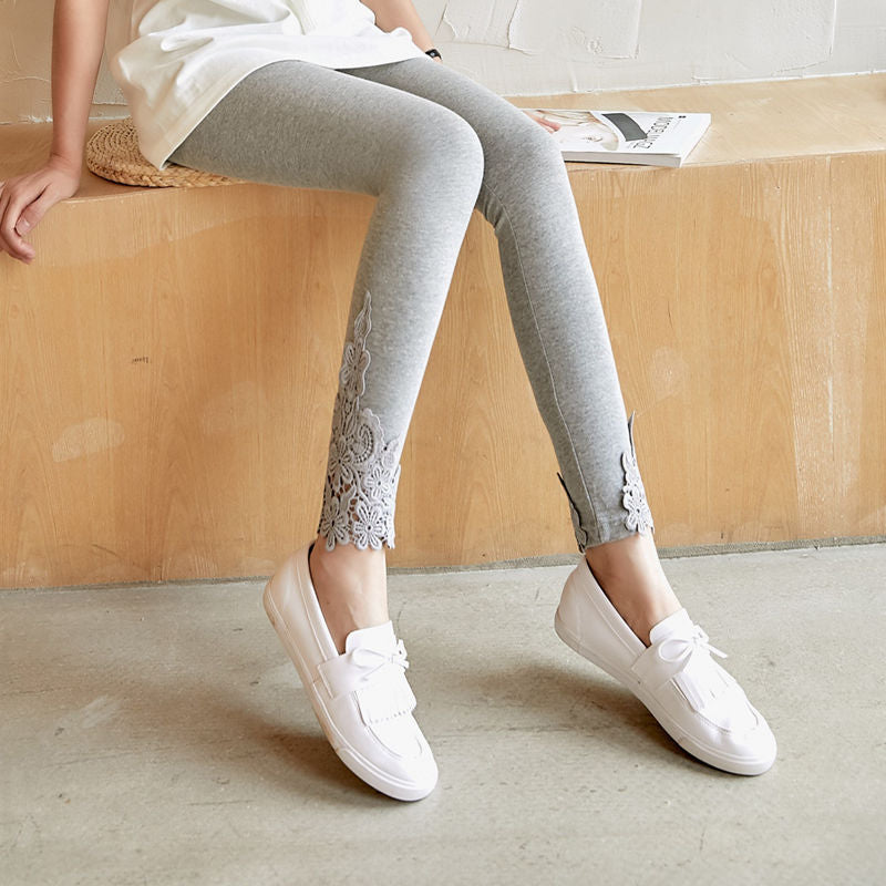 Legging en coton mélangé pour femme – Doux et extensible, parfait au quotidien