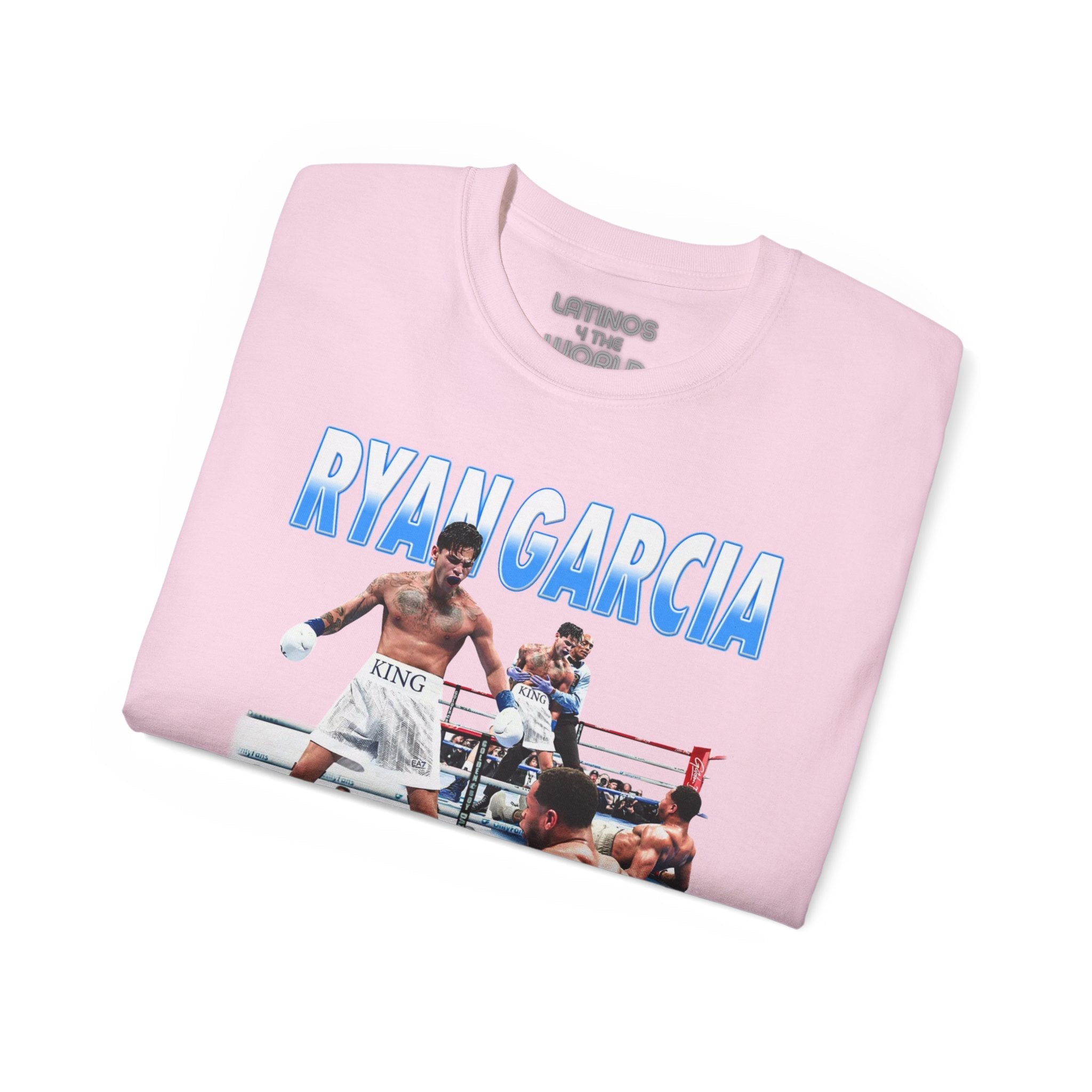 TEE-SHIRT RYAN GARCIA v. DEVIN HANEY | GRAPHISME KNOCKDOWN DE L'ANNÉE | 4 COULEURS
