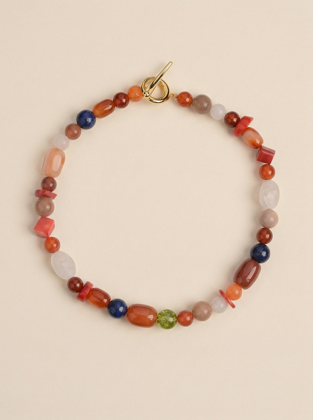 Bijoux cosmiques multicolores en perles
