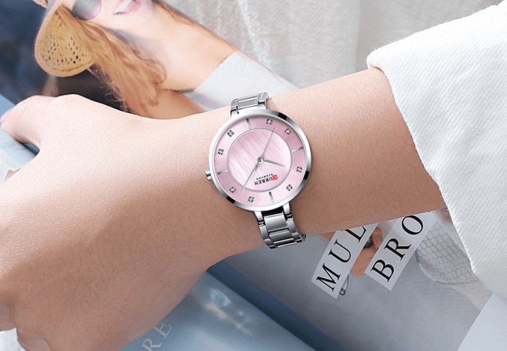 Montre Femme  Quartz Analogique  Montres Décontractées Tendance  Étanche Design Excellent Cadeau Parfait Pour Elle