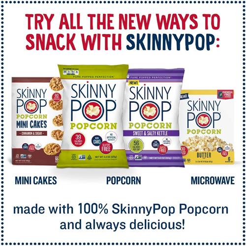 Skinnypop Maïs soufflé au beurre, 2,8 oz, 3 un.