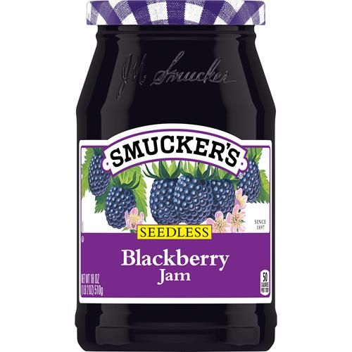 Confiture de mûres sans pépins Smucker's, 510 grammes