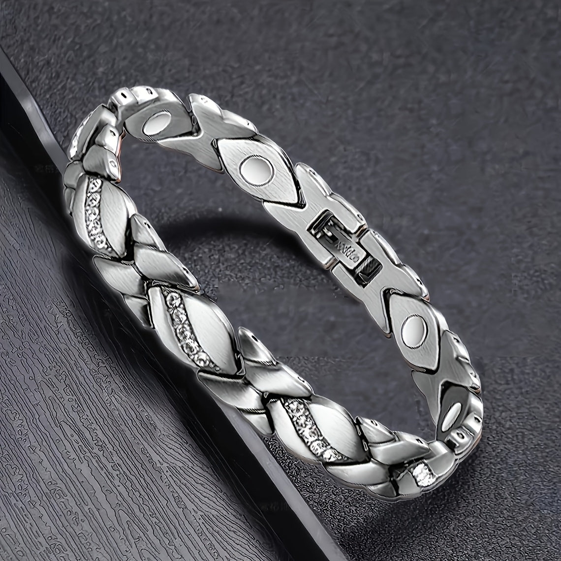 Bracelet en cuivre pour homme et femme, thérapie par énergie magnétique pour le soulagement de la douleur