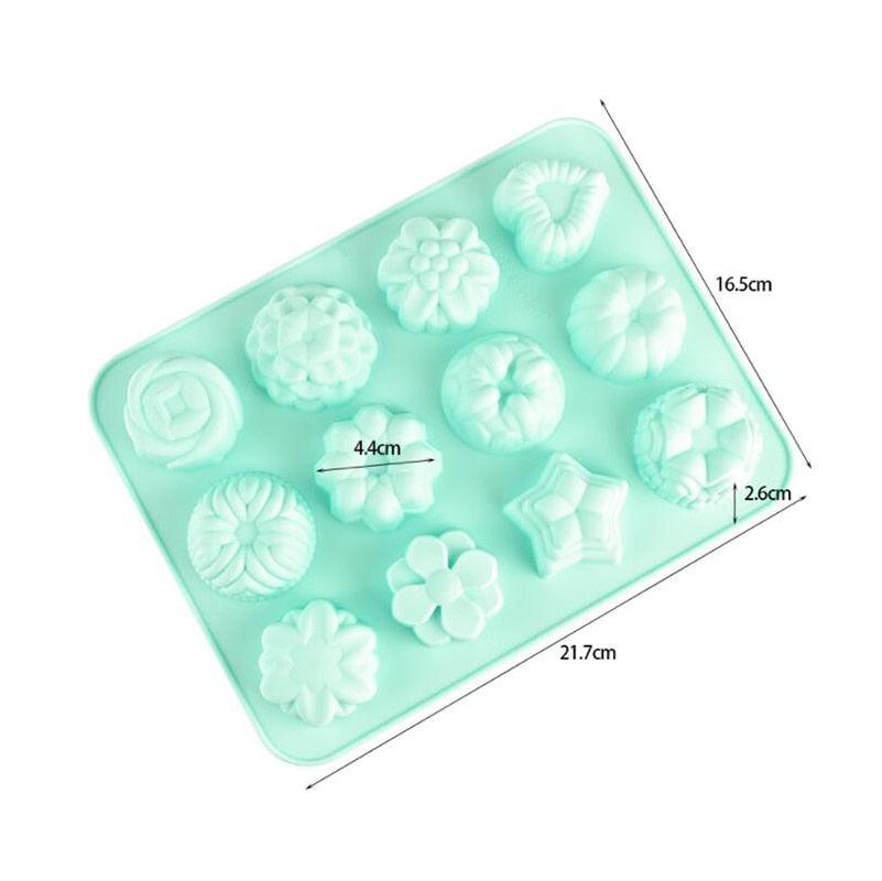 12 Emoticônes Moule à glaçons en silicone Moule de cuisson pour gâteaux bonbons chocolat sucre glace Pâtisserie Alimentaire Outil de cuisine et bar multifonction amusant Moules emoji en silicone Moules flexibles Accessoires de cuisine