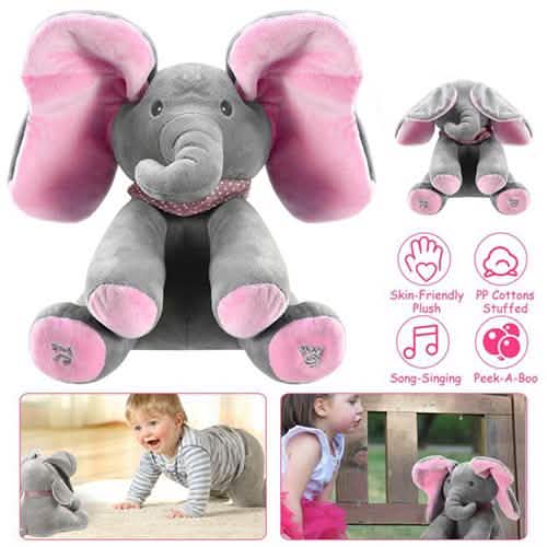 Peluche Éléphant de 30 cm