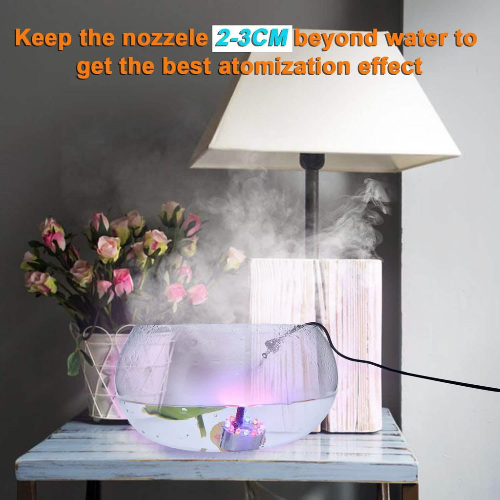 Diffuseur de brume 12 LED changeantes de couleur