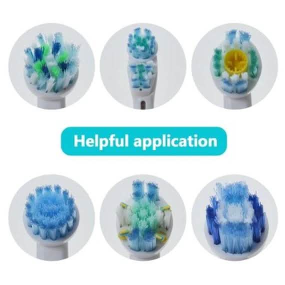 Lot de 12 : Têtes de brosse à dents électriques de rechange Clean