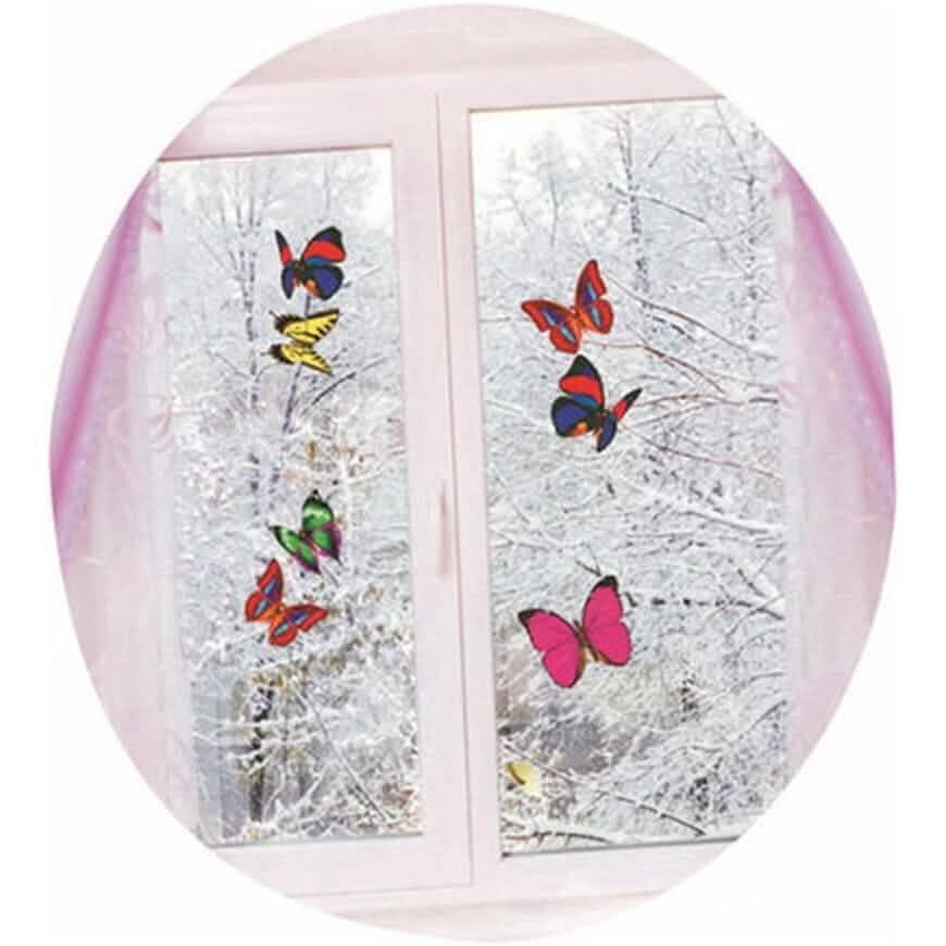 Paquet de 12 : veilleuses décoratives LED papillon