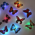 Paquet de 12 : veilleuses décoratives LED papillon