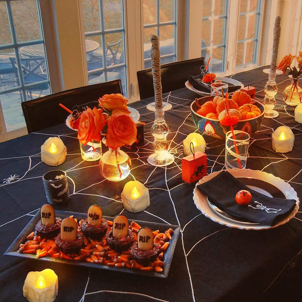 Lot de 12 : Décoration de bougies LED avec minuterie