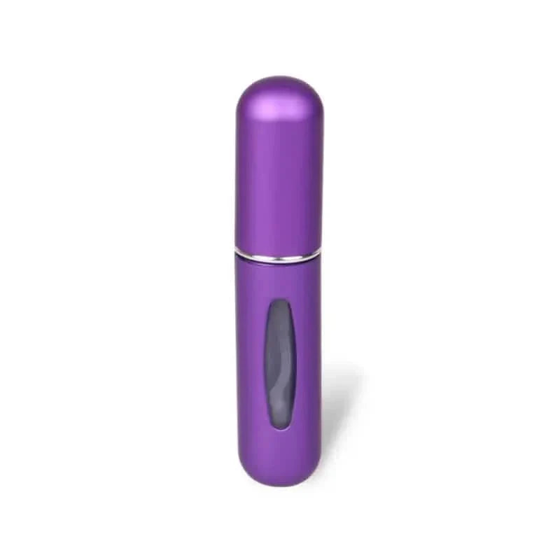 Lot de 12 : Mini flacon atomiseur de parfum rechargeable et portable