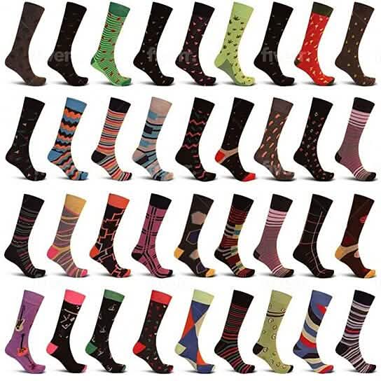 Lot de 12 paires : Chaussettes habillées de qualité supérieure James Fiallo pour hommes