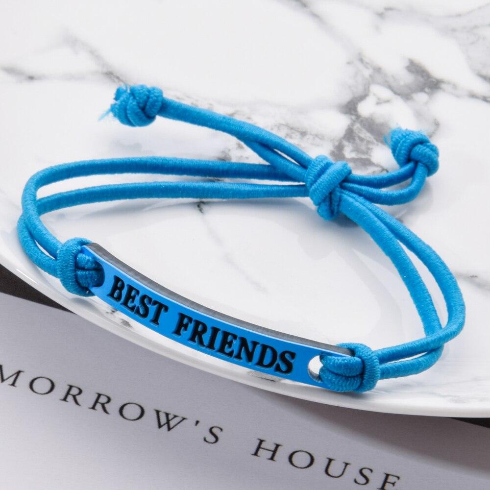 Lot de 12 bracelets à breloques pour couple, tressés, ajustables, avec corde élastique, faits à la main, confortables, assortis, cadeau idéal pour femme, meilleure amie, bijoux de relation.
