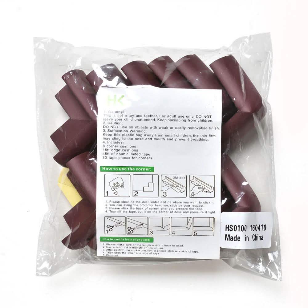 Lot de 12 : Coussins d'angle de protection