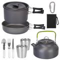 12 pièces : batterie de cuisine de camping