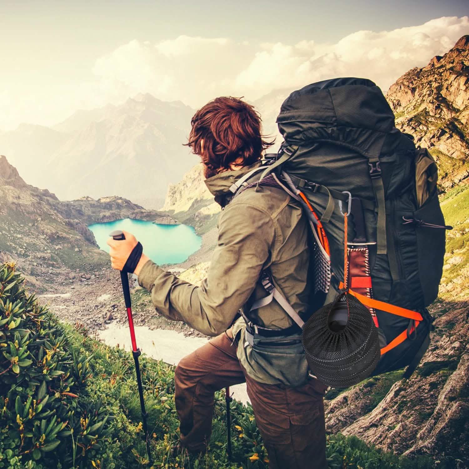 12 pièces : batterie de cuisine de camping