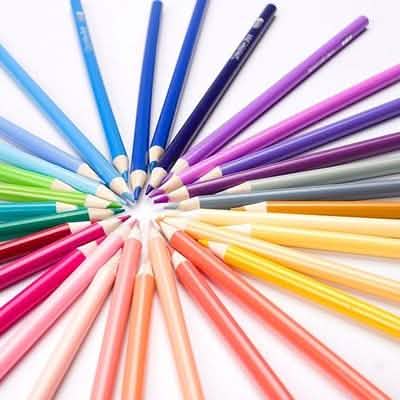 Lot de 120 : Ensemble de crayons de couleur aquarellables
