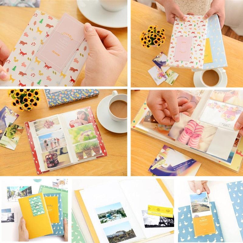 120 pochettes mini album photo, étui de rangement, mode, maison, famille, 1 pièce, amis, souvenir, albums, cadeaux pour les êtres chers
