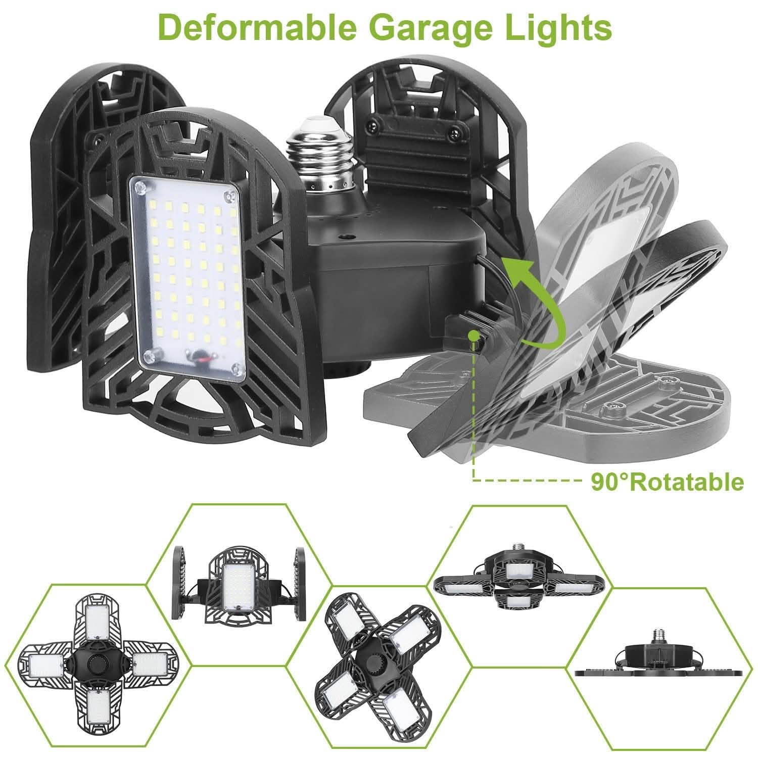 Plafonnier de garage LED 12000LM