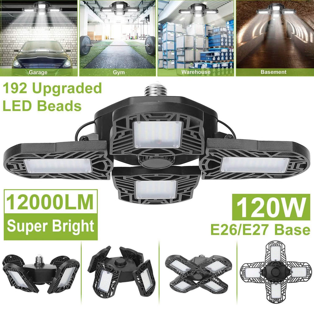 Plafonnier de garage LED 12000LM