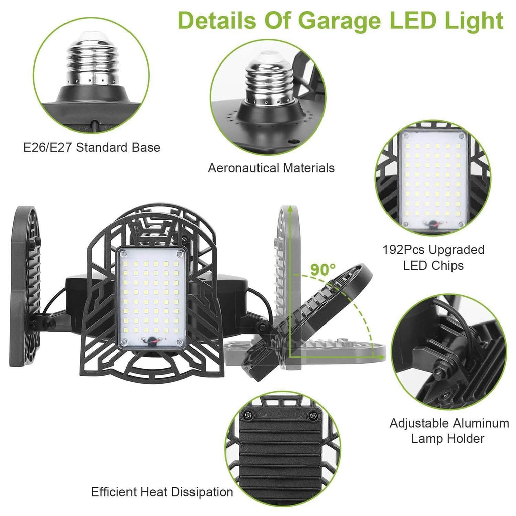 Plafonnier de garage LED 12000LM