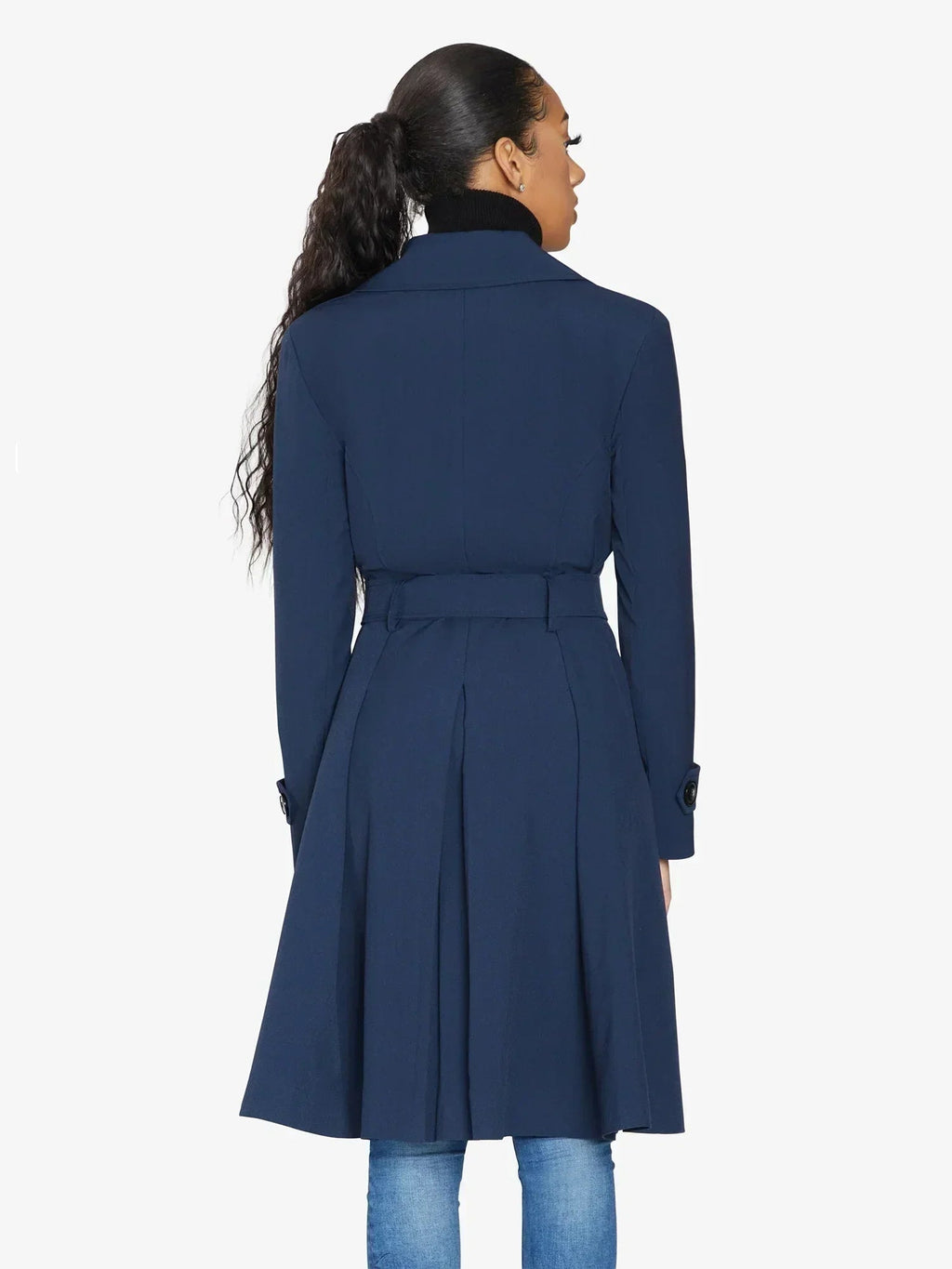 Imperméable trench croisé printemps/été (1201-SP)