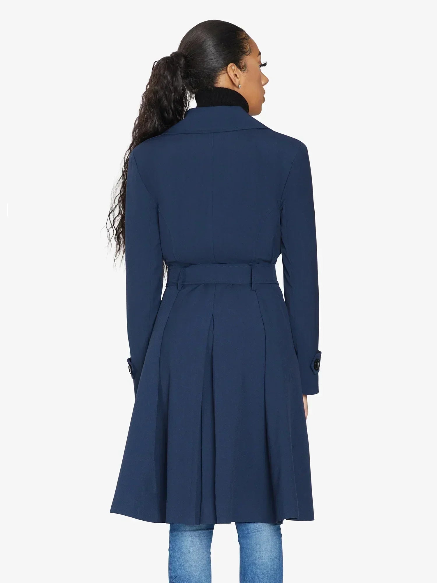 Imperméable trench croisé printemps/été (1201-SP)