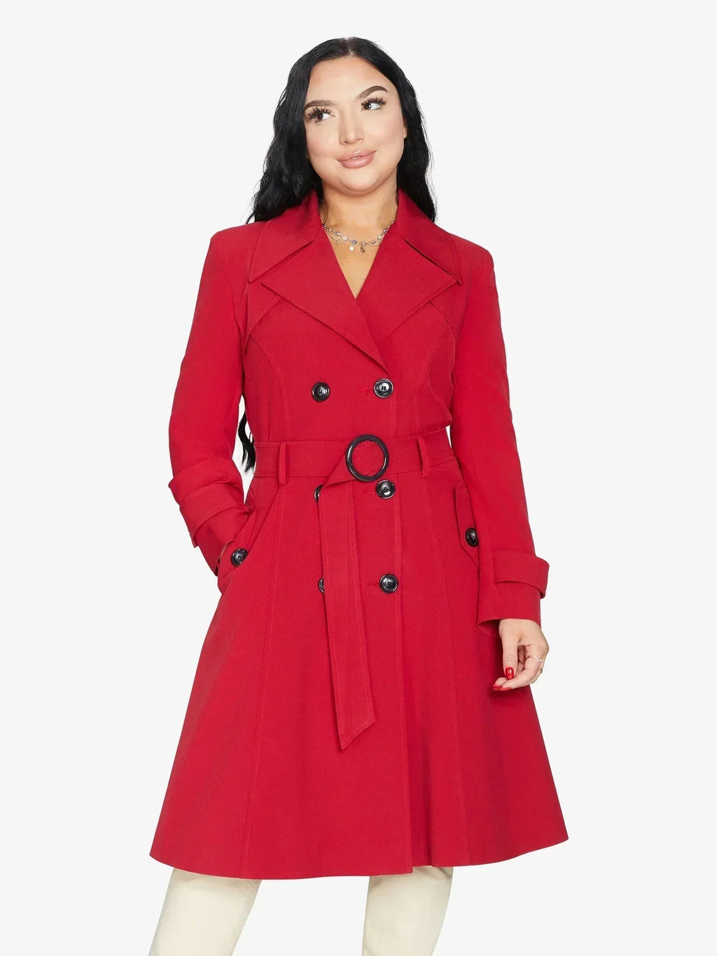Imperméable trench croisé printemps/été (1201-SP)