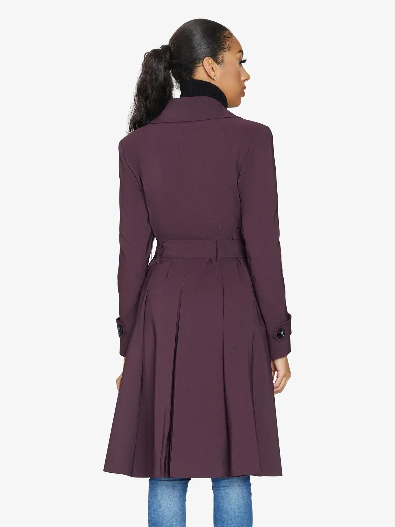 Imperméable trench croisé printemps/été (1201-SP)