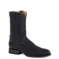 Stetson Clay (Noir) - Bottes de cowboy en autruche pour homme