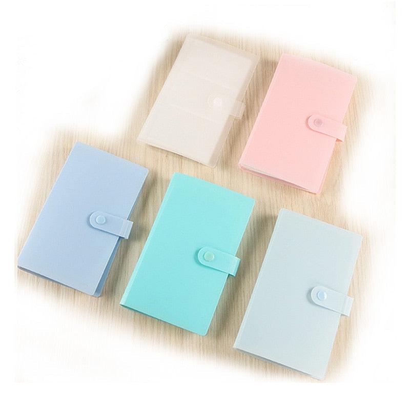 Capacité de 120/240 cartes Range-cartes Classeurs Albums pour cartes de 60 x 90 mm Housse de livre photo Albums de scrapbooking familial Cadeau d'anniversaire de famille pour couple