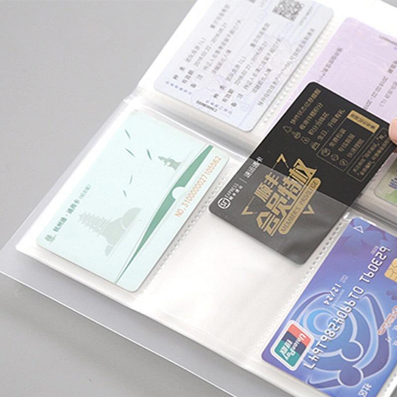 Capacité de 120/240 cartes Range-cartes Classeurs Albums pour cartes de 60 x 90 mm Housse de livre photo Albums de scrapbooking familial Cadeau d'anniversaire de famille pour couple