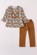Ensemble de pantalon appliqué camouflage Halloween