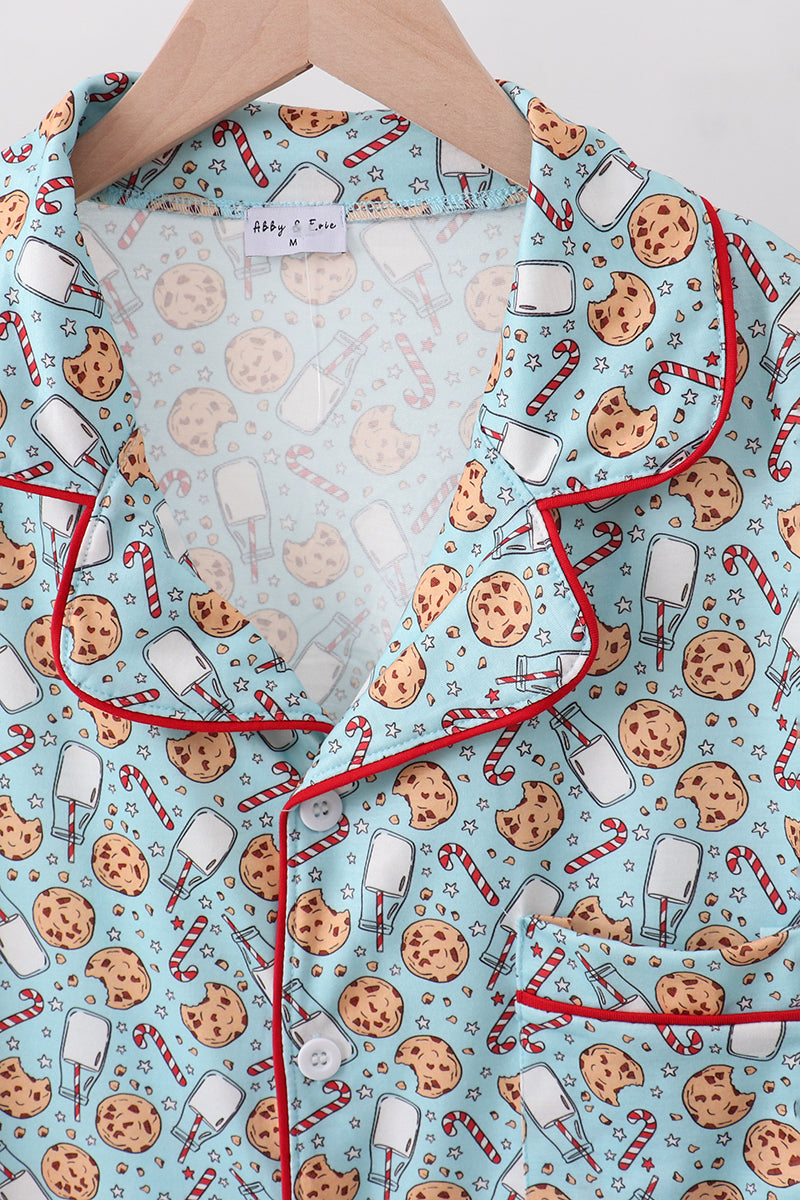 Ensemble de pyjama adulte imprimé Père Noël