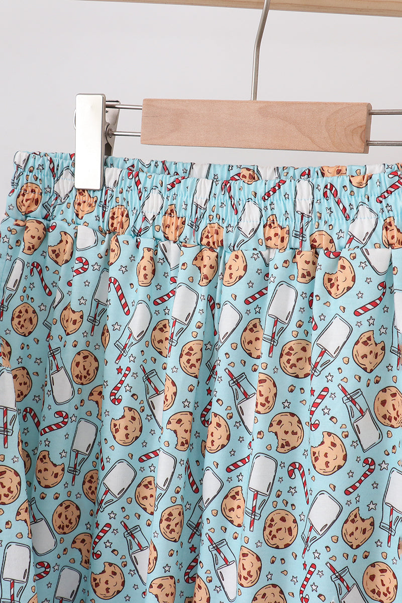 Ensemble de pyjama adulte imprimé Père Noël