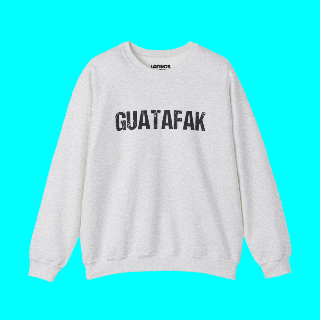 Pull Ras-du-cou Confortable Guatafak WTF (Argot Latino) | Viral Drôle Latino | 3 Couleurs