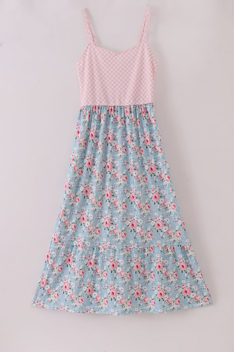 Robe de grossesse imprimé "Pétale de perfection"